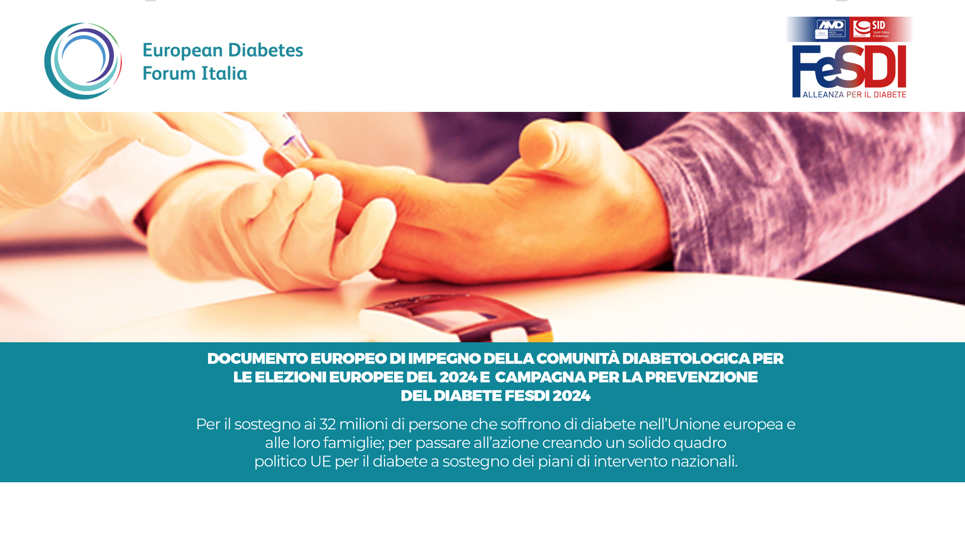 landing page diabete 2024